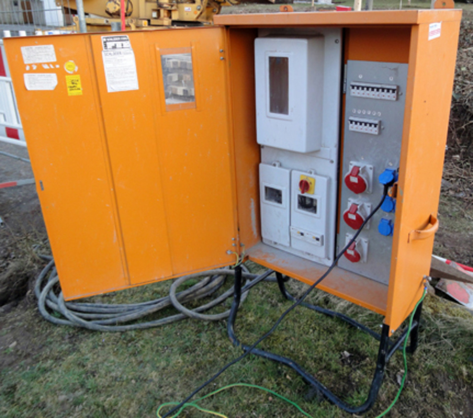 Baustromkasten bei O&M Elektropartner GbR in Waltershausen