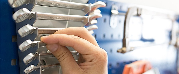 Werkstatt bei O&M Elektropartner GbR in Waltershausen